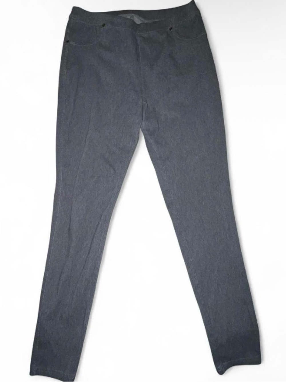Women’s  Slim Straight Pants - Charcoal Gray
